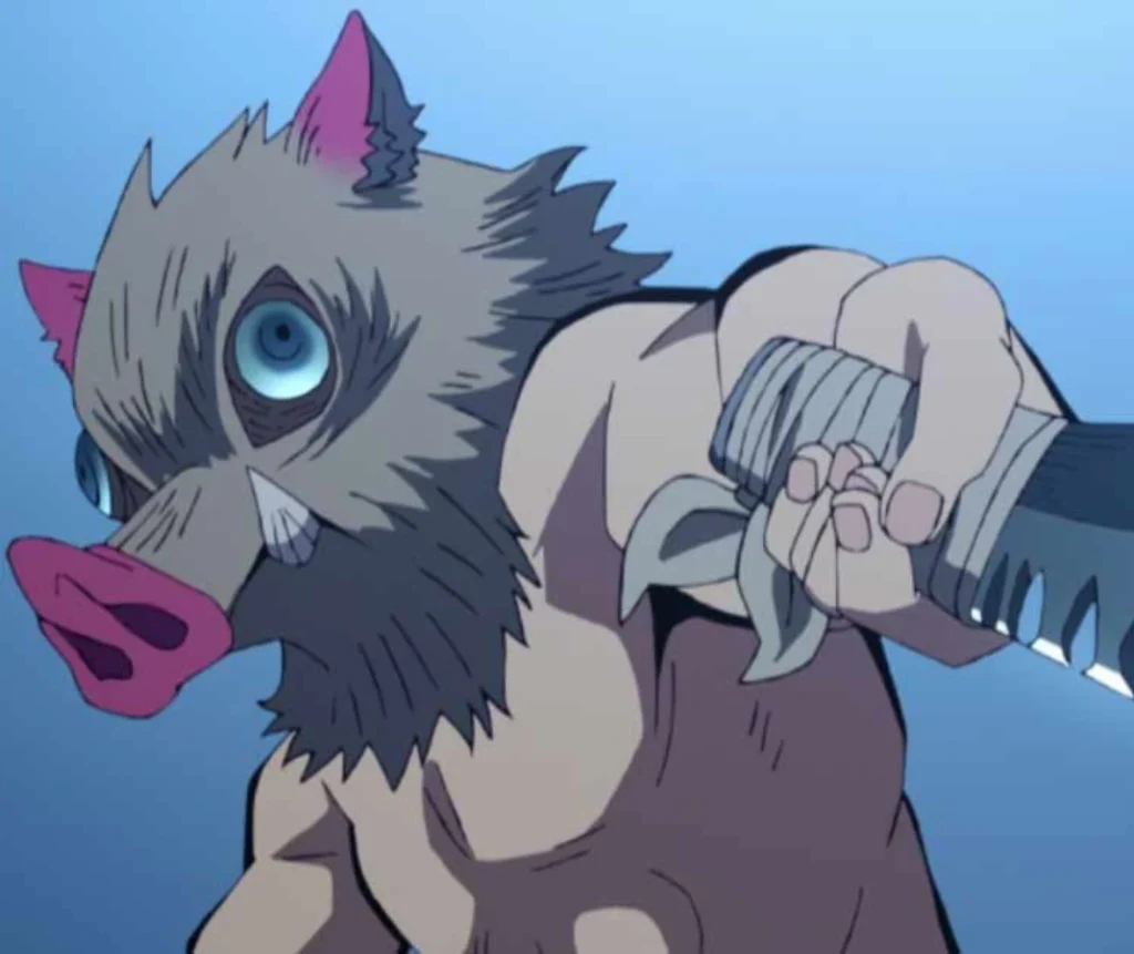 dInosuke Hashibira demon slayer 