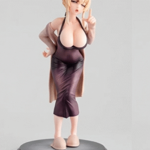 Blonde Anime Girl Figure